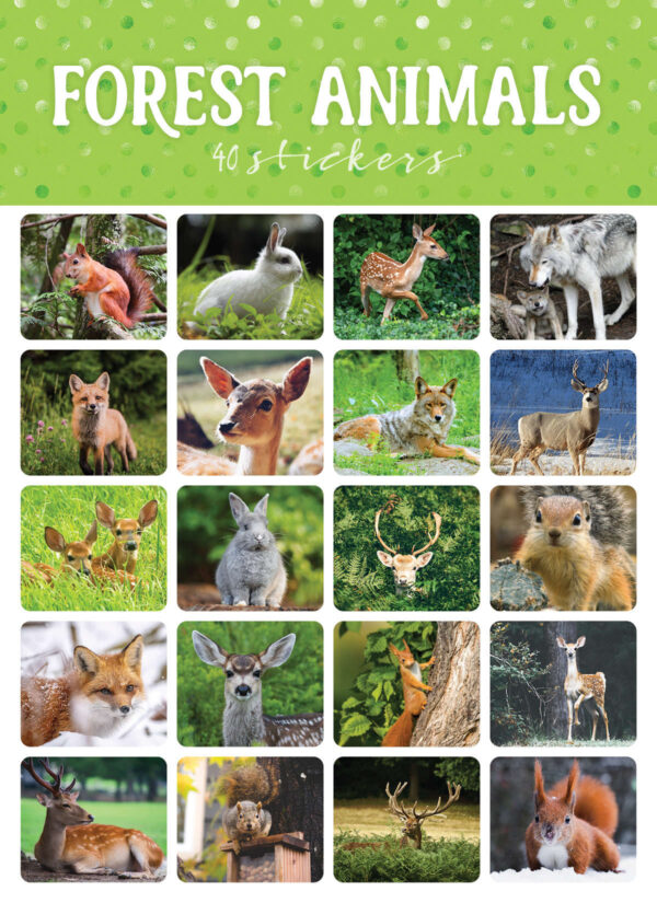 Forest Animals Mini Stickers