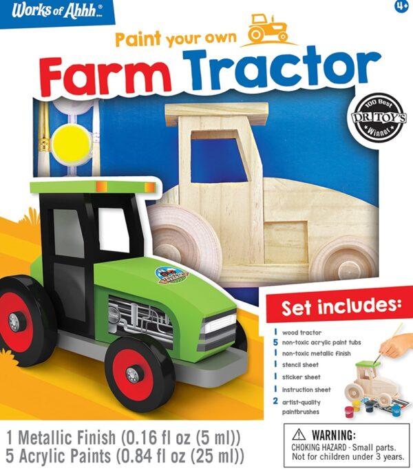 Tractor Wood Paint Kit