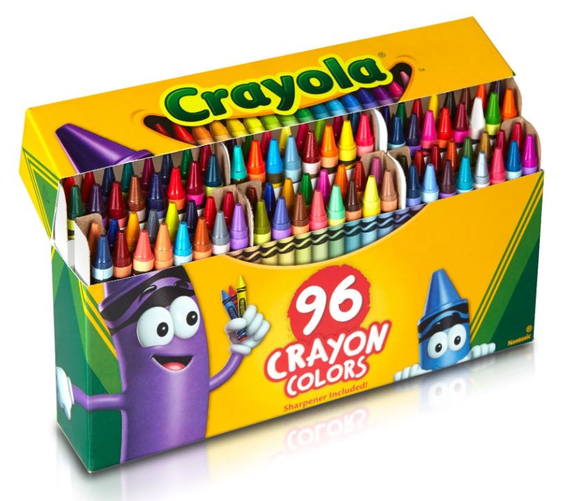 Buy Color Splash!® Crayons Box of 4 (Pack of 36) at S&S Worldwide