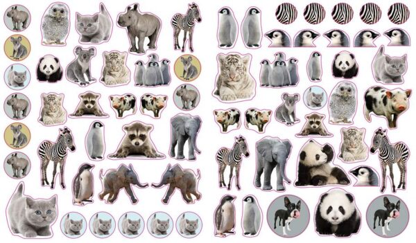 Eyelike Stickers Book: Baby Animals - Image 3