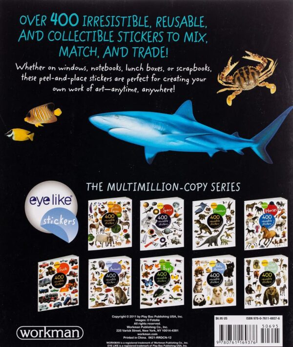 Eyelike Stickers Book: Oceans - Image 2