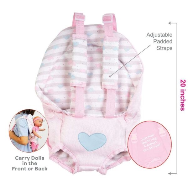 Pastel Pink Baby Carrier - Image 3