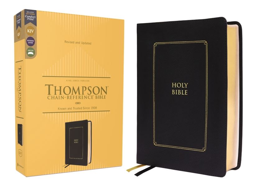 KJV Thompson Chain-Reference Bible - Black - Living Waters Book & Toy Store