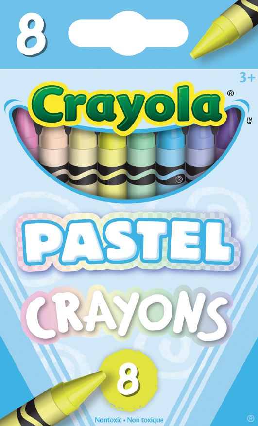 Paniate - Crayola Colori 8 Maxi Pastelli a Cera Lavabili